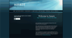 Desktop Screenshot of amare.co.nz